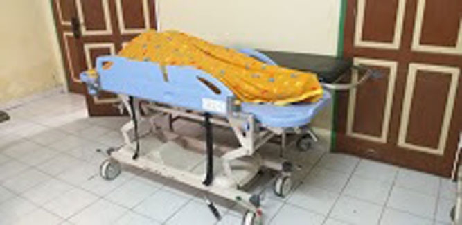 Jenazah tersengat listrik Orpa Yoku Puraro/ BM