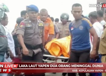 Laka Laut Yapen Dua Orang Meninggal Dunia