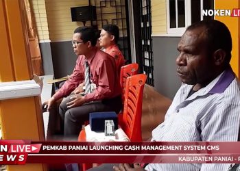 Pemkab Paniai Launching Cash Management System CMS