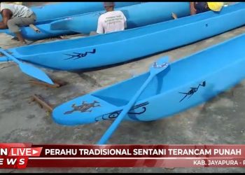 Perahu Tradisional Sentani Terancam Punah