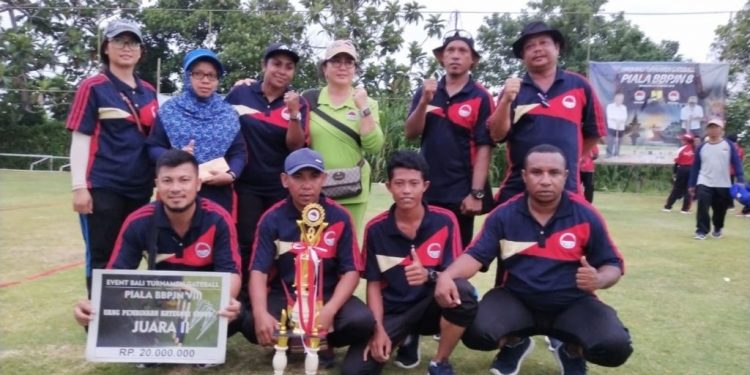 NL Turnamen Gateball di Bali, Tim Cruizer Jayapura Juara Kedua