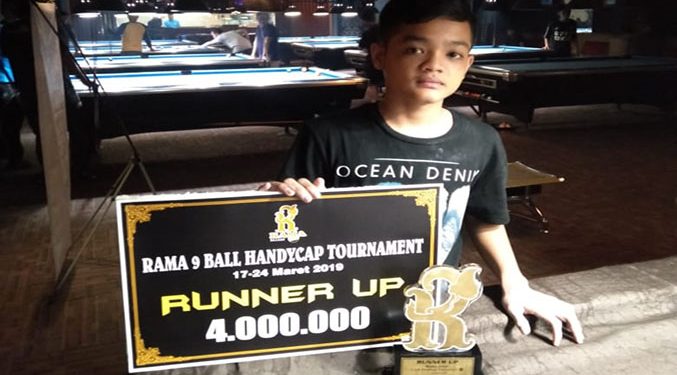 NL Faizal Zainry Juara 2 Turnamen Biliar Yogyakarta