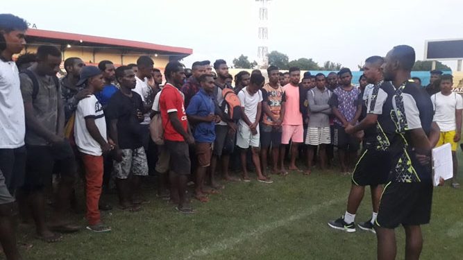 34 Pemain Sepakbola PON Pilihan Eduard Ivakdalam