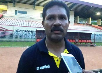 Kepala sepak bola PON Papua, Eduard Ivakdalam