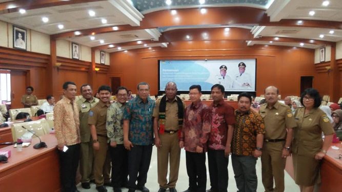 Studi banding dan kunjungan kerja Pemerintah Nangroe Aceh Darusalam (NAD) di Provinsi Papua