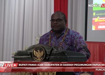 Bupati Paniai Ajak Kabupaten Di Daerah Pegunungan Bersatu