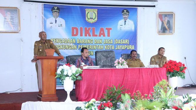 Arahan Walikota Jayapura untuk peserta diklat