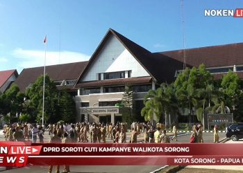 DPRD Soroti Cuti Kampanye Walikota Sorong
