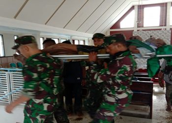 Posko Kesdam XVII/Cenderawasih di Sentani