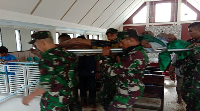Posko Kesdam XVII/Cenderawasih di Sentani