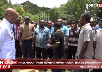 Masyarakat Port Numbay Minta Hargai Hak Kesulungan Mereka