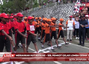 Meriahkan HUT Kota ke 109, Pemkot Gelar Lomba Gerak Jalan