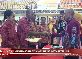 Nikah Massal Jelang Hut 109 Kota Jayapura