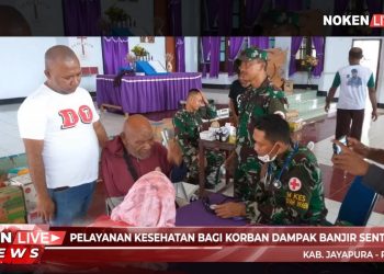 Pelayanan Kesehatan Bagi Korban Dampak Banjir Sentani