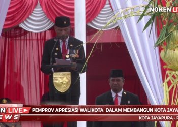 Pemprov Apresiasi Walikota Dalam Membangun Kota Jayapura