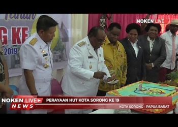 Perayaan HUT Kota Sorong Ke 19