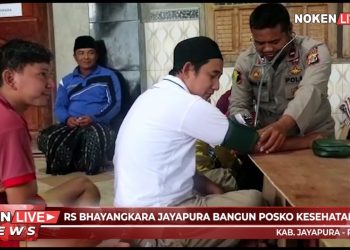 RS Bhayangkara Jayapura Bangun Posko Kesehatan