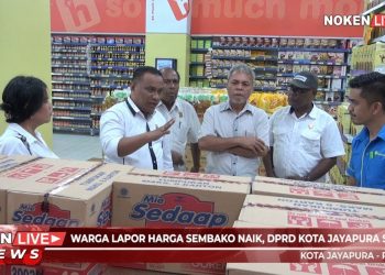 Warga Lapor Harga Sembako Naik, DPRD Kota Jayapura Sidak