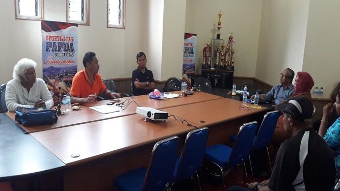 Rapat penyelenggaraan Pekan Olahraga Pelajar Nasional Indonesia POPNAS 2019