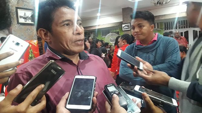 Asisten Manajer Persipura Bento Madubun