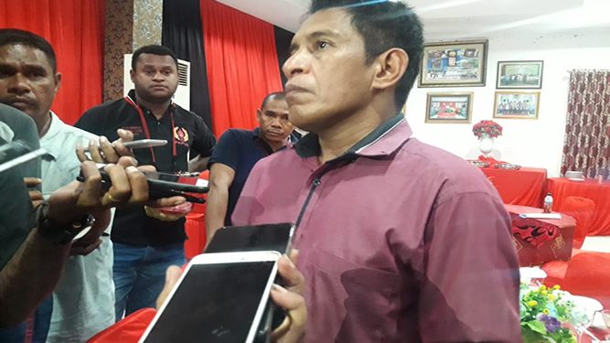 Asisten Manajer Persipura Bento Madubun