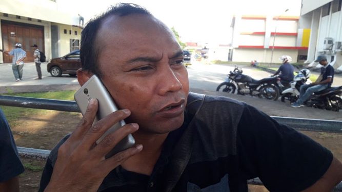 Sekretaris Umum Pengprov POBSI Papua Agus Fakaubun
