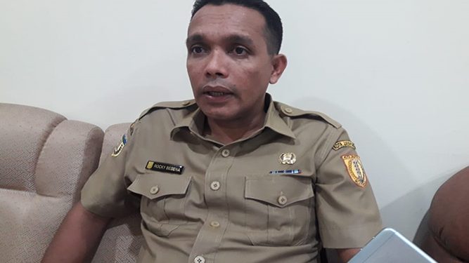 Kepala Dinas Pemuda dan Olahraga (Dispora) Kota Jayapura Rocky Bebena