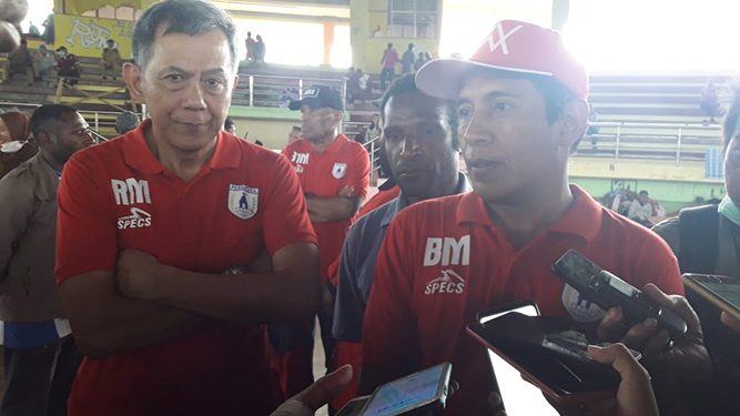 Asisten Manajer Persipura Bento Madubun