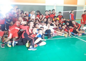 atlet yang tersebar di 41 sekolah ditingkat semua jenjang baik SD, SMP dan SMA se-Kota Jayapura