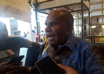 Ketua Harian Pengurus Besar (PB) PON 2020 Papua Yunus Wonda