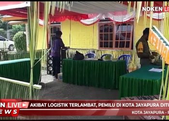 Akibat Logistik Terlambat, Pemilu di Kota Jayapura Ditunda
