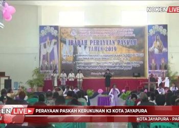 Perayaan Paskah Kerukunan K3 Kota Jayapura
