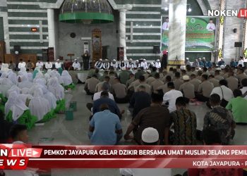 Pemkot Jayapura Gelar Dzikir Bersama Umat Muslim Jelang Pemilu 2019