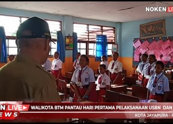 Walikota BTM Pantau Hari Pertama Pelaksanaan USBN dan UNBK