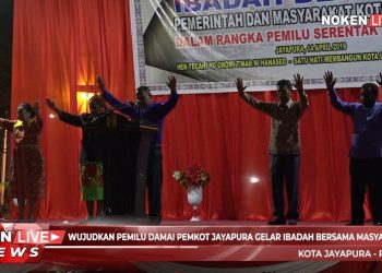Wujudkan Pemilu Damai Pemkot Jayapura Gelar Ibadah Bersama Masyarakat