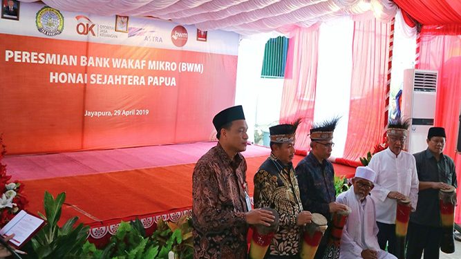 Peresmian Bank Wakaf Mikro (BWM) Honai