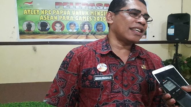 Kepala Dinas Olahraga dan Pemuda Provinsi Papua Daud Ngabalin