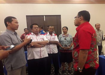 Saat Pertemuan koordinasi dengan kemenpora di Jakarta bahas Peparpenas