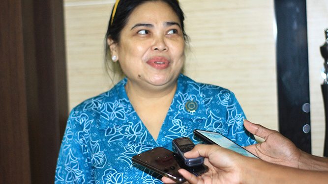 Wakil Ketua TP PKK Papua Ny. Yolanda Tinal