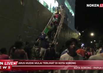Arus Mudik Mulai Terlihat Di Kota Sorong