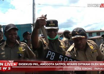 Eksekusi PKL, Anggota Satpol Nyaris Ditikam Oleh Warga