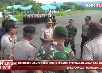 Kapolres Mamberamo Fokus Perangi Peredaran Miras Dan Judi