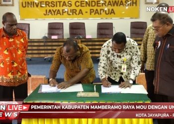 Pemerintah Kabupaten Mamberamo Raya MoU Dengan Uncen