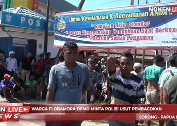 Warga Flobamora Demo Minta Polisi Usut Pembacokan