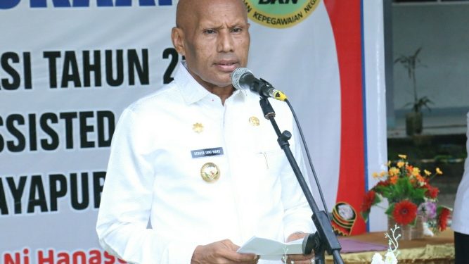 Walikota Buka Seleksi CPNS Formasi 2018 Kota Jayapura