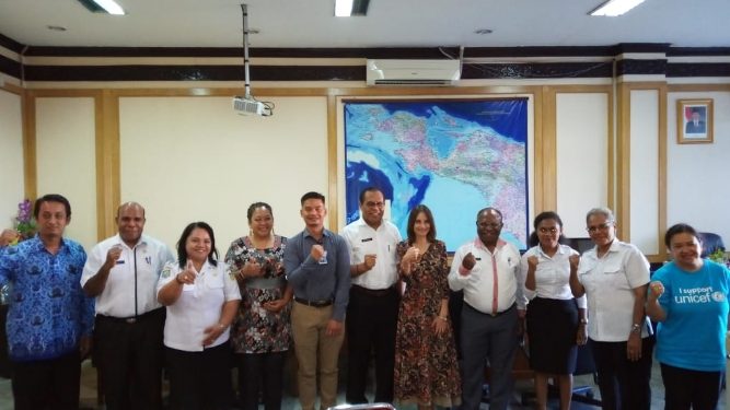 UNICEF Perwakilan Indonesia Komitmen Siap Membantu Pemprov Papua
