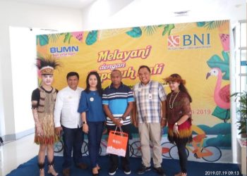 Terus Manjakan Nasabah, BNI Bagi-Bagi Kejutan di Jayapura