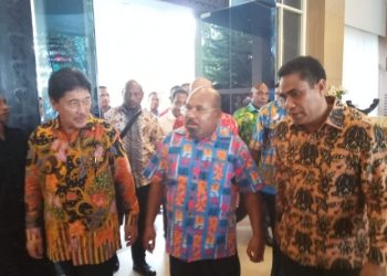 Gubernur Papua : Pelantikan Pimpinan OPD, PON Papua dan Pembayaran Pajak Air PT. FI Agenda Mendesak