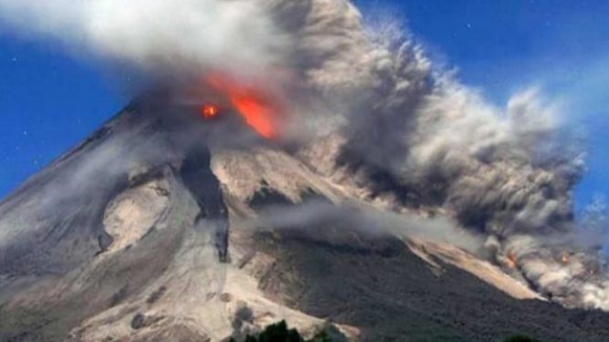 Gunung Meletus di Papua Nugini, Papua Siap Bantu Beras 20 Ton Untuk Korban