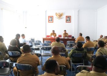 Pemkab Yahukimo Gelar Rapat Jelang HUT-RI Ke-74